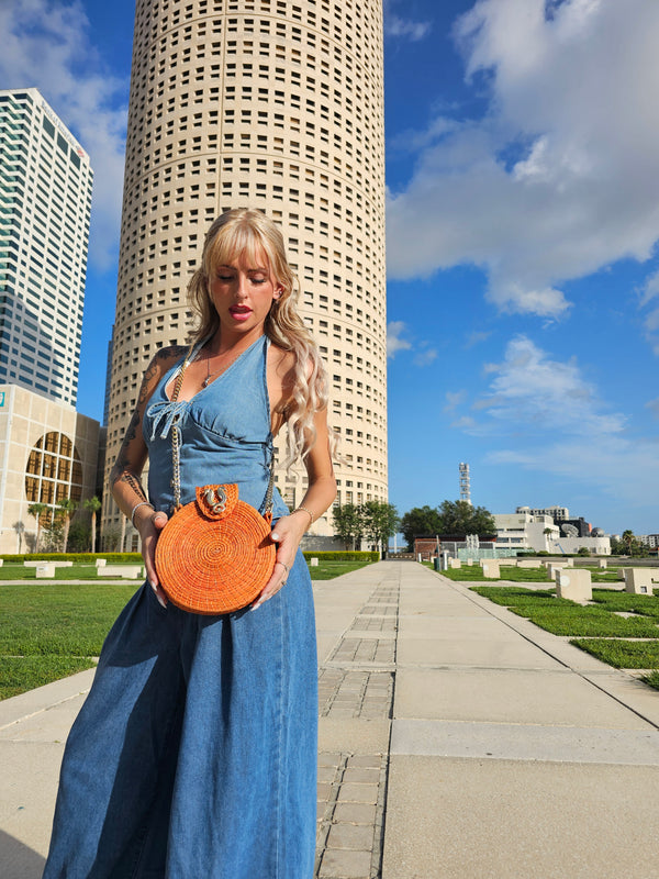 Coral Goddess Bag