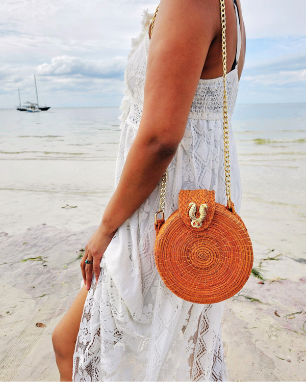 Coral Goddess Bag