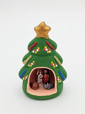 Mini Nacimientos - Handcrafted Miniature Clay Nativity Scene