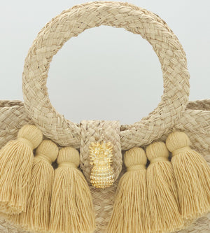 Bohemian Basket Bag