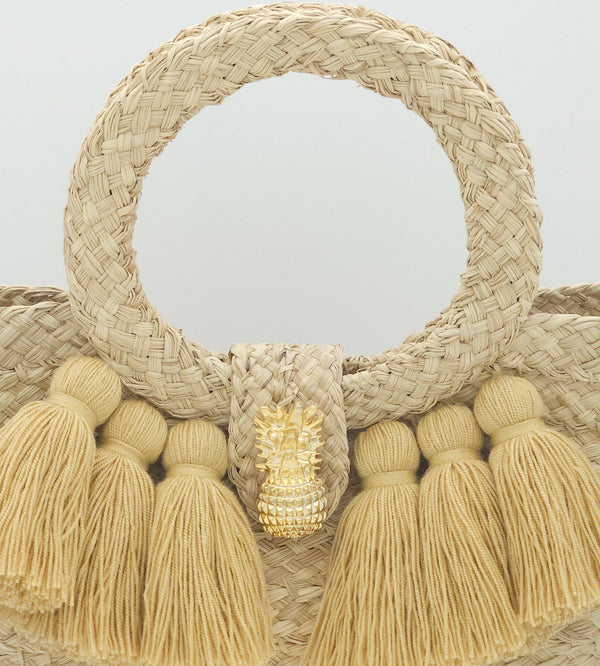 Bohemian Basket Bag