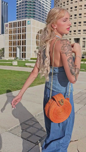 Coral Goddess Bag